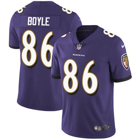 Nike Ravens #86 Nick Boyle Purple Team Color Youth Stitched NFL Vapor Untouchable Limited Jersey