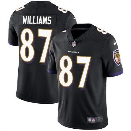 Nike Ravens #87 Maxx Williams Black Alternate Youth Stitched NFL Vapor Untouchable Limited Jersey
