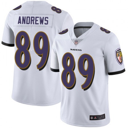 Nike Ravens #89 Mark Andrews White Youth Stitched NFL Vapor Untouchable Limited Jersey