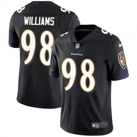 Nike Ravens #98 Brandon Williams Black Alternate Youth Stitched NFL Vapor Untouchable Limited Jersey