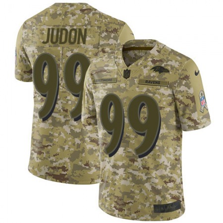 Nike Ravens #99 Matthew Judon Camo Youth Stitched NFL Limited 2018 Salute To Service Jersey