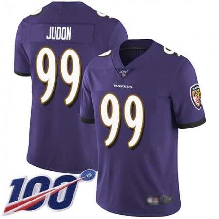Nike Ravens #99 Matthew Judon Purple Team Color Youth Stitched NFL 100th Season Vapor Untouchable Limited Jersey