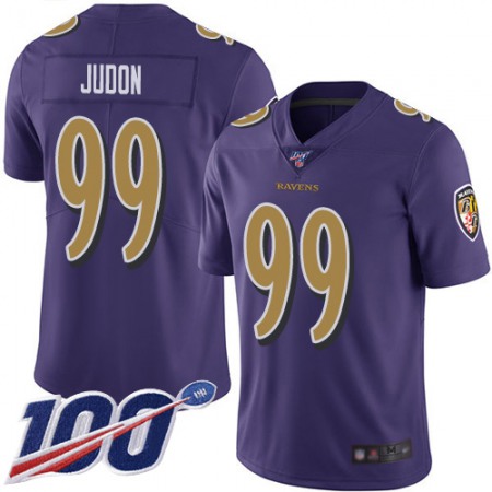 Nike Ravens #99 Matthew Judon Purple Youth Stitched NFL Limited Rush 100th Season Jersey
