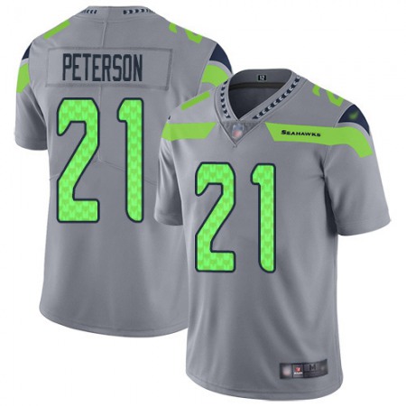 Nike Seahawks #21 Adrian Peterson Gray Youth Stitched NFL Limited Inverted Legend Jersey