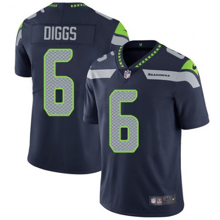 Nike Seahawks #6 Quandre Diggs Steel Blue Team Color Youth Stitched NFL Vapor Untouchable Limited Jersey