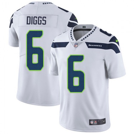 Nike Seahawks #6 Quandre Diggs White Youth Stitched NFL Vapor Untouchable Limited Jersey