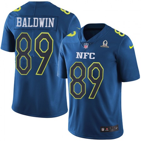 Nike Seahawks #89 Doug Baldwin Navy Youth Stitched NFL Limited NFC 2017 Pro Bowl Jersey