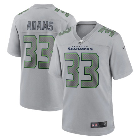 Seattle Seahawks #33 Jamal Adams Nike Men's Gray Atmosphere Fashion Game Jersey