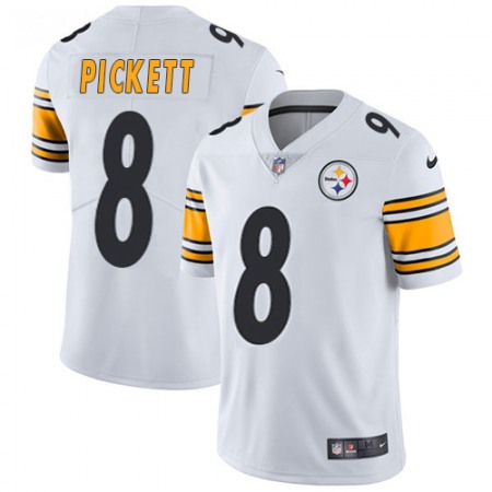 Nike Steelers #8 Kenny Pickett White Youth Stitched NFL Vapor Untouchable Limited Jersey