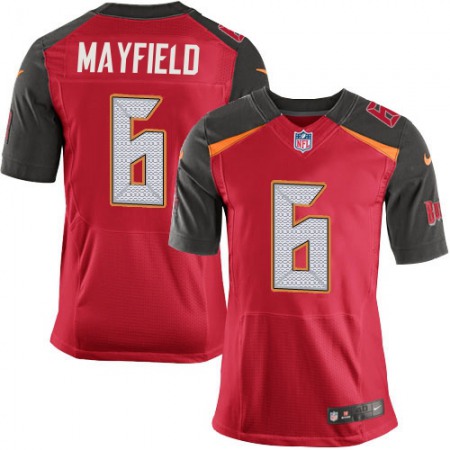 Nike Buccaneers #6 Baker Mayfield Red Team Color Men's Stitched NFL Vapor Untouchable Elite Jersey