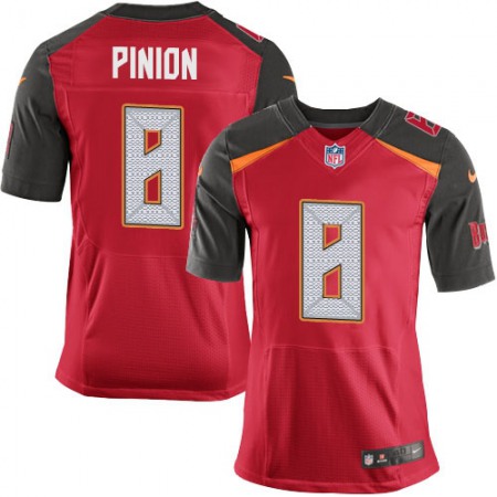 Nike Buccaneers #8 Bradley Pinion Red Team Color Men's Stitched NFL Vapor Untouchable Elite Jersey