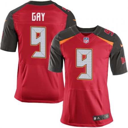Nike Buccaneers #9 Matt Gay Red Team Color Men's Stitched NFL Vapor Untouchable Elite Jersey