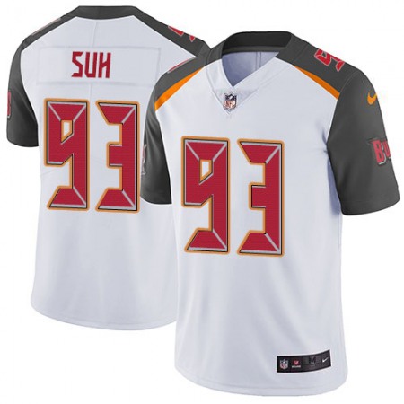 Nike Buccaneers #93 Ndamukong Suh White Men's Stitched NFL Vapor Untouchable Limited Jersey