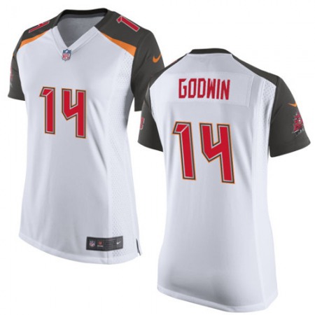 Nike Buccaneers #14 Chris Godwin White Women's Stitched NFL New Elite Jersey