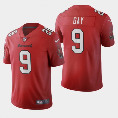 Tampa Bay Buccaneers #9 Matt Gay Red Men's Nike 2020 Vapor Limited NFL Jersey