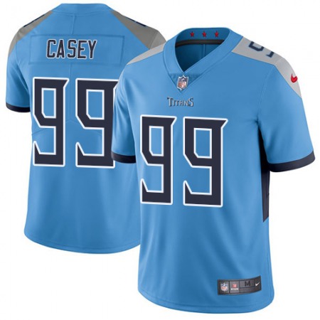 Nike Titans #99 Jurrell Casey Light Blue Alternate Men's Stitched NFL Vapor Untouchable Limited Jersey