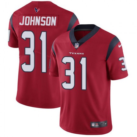 Nike Texans #31 David Johnson Red Alternate Youth Stitched NFL Vapor Untouchable Limited Jersey