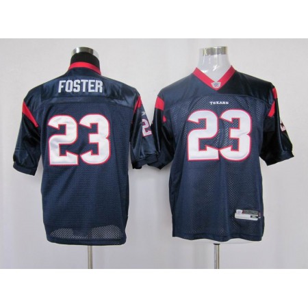 Texans #23 Arian Foster Blue Stitched Youth NFL Jersey