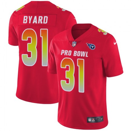 Nike Titans #31 Kevin Byard Red Youth Stitched NFL Limited AFC 2018 Pro Bowl Jersey
