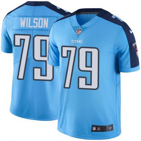 Nike Titans #79 Isaiah Wilson Light Blue Youth Stitched NFL Limited Rush Jersey