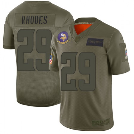 Nike Vikings #29 Xavier Rhodes Camo Youth Stitched NFL Limited 2019 Salute to Service Jersey