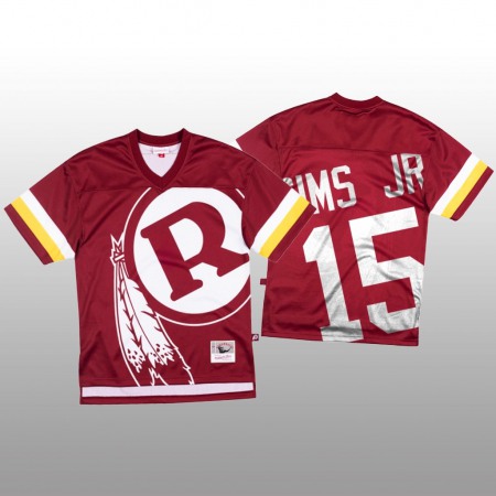 NFL Washington Commanders #15 Steven Sims Jr. Red Men's Mitchell & Nell Big Face Fashion Limited NFL Jersey