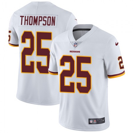 Nike Commanders #25 Chris Thompson White Men's Stitched NFL Vapor Untouchable Limited Jersey