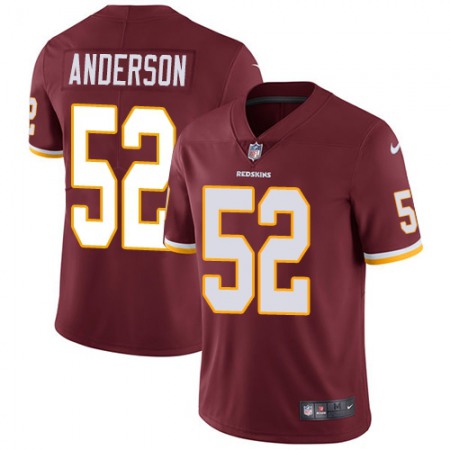 Nike Commanders #52 Ryan Anderson Burgundy Red Team Color Men's Stitched NFL Vapor Untouchable Limited Jersey