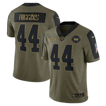 Washington Commanders #44 John Riggins Olive Nike 2021 Salute To Service Limited Player Jersey