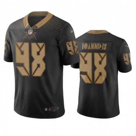 Washington Commanders #98 Matt Ioannidis Black Vapor Limited City Edition NFL Jersey