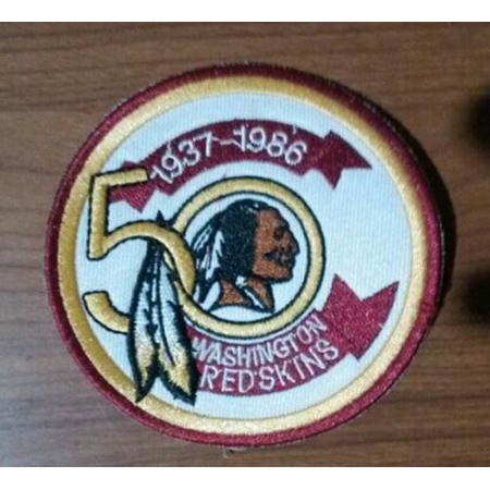 Stitched NFL Washington Football Team 1937-1986 50TH Patch