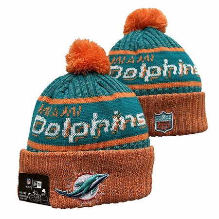 Miami Dolphins Beanies Knit Hat