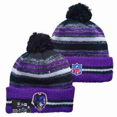 Baltimore Ravens Beanies Knit Hat