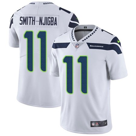 Nike Seahawks #11 Jaxon Smith-Njigba White Men's Stitched NFL Vapor Untouchable Limited Jersey