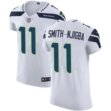 Nike Seahawks #11 Jaxon Smith-Njigba White Men's Stitched NFL New Elite Jersey