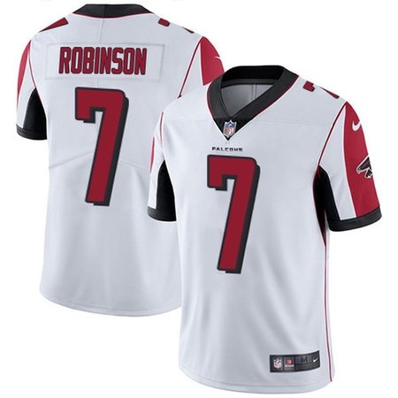 Nike Falcons #7 Bijan Robinson White Men's Stitched NFL Vapor Untouchable Limited Jersey