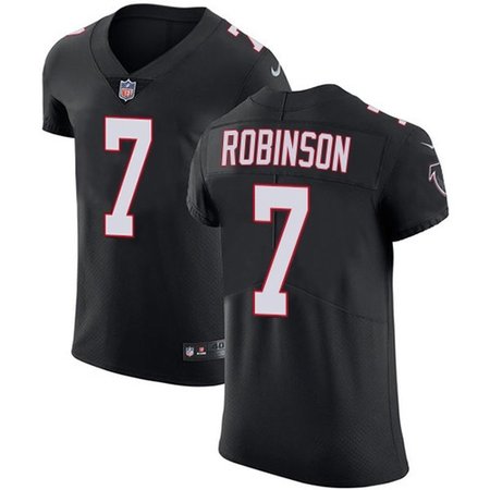 Nike Falcons #7 Bijan Robinson Black Alternate Men's Stitched NFL New Elite Jersey