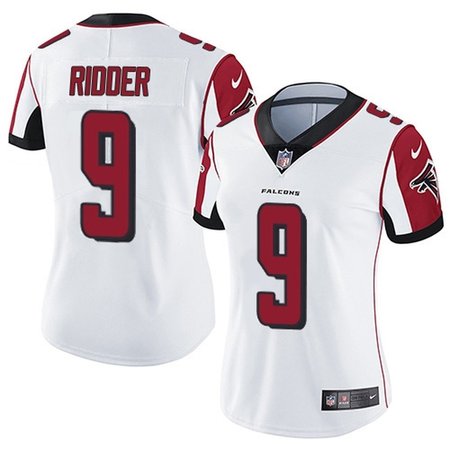 Nike Falcons #5 Desmond Ridder White Stitched Women's NFL Vapor Untouchable Limited Jersey
