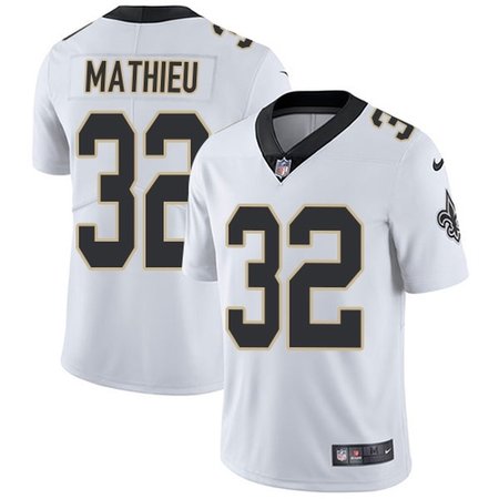 Nike Saints #32 Tyrann Mathieu White Men's Stitched NFL Vapor Untouchable Limited Jersey