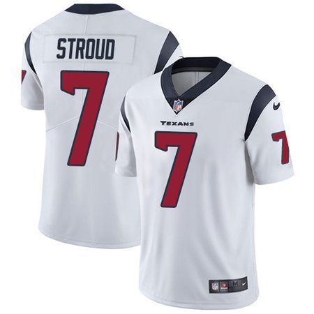 Nike Texans #7 C.J. Stroud White Men's Stitched NFL Vapor Untouchable Limited Jersey