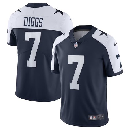 Nike Cowboys #7 Trevon Diggs Navy Men's Stitched NFL Vapor Limited Jersey