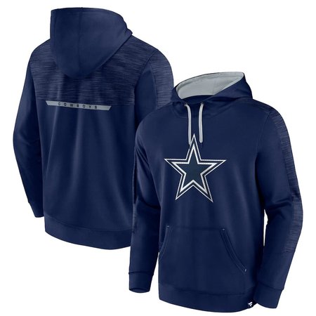 Dallas Cowboys Men's Big & Tall Logo Pullover Navy Hoodie